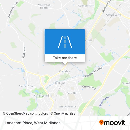 Laneham Place map