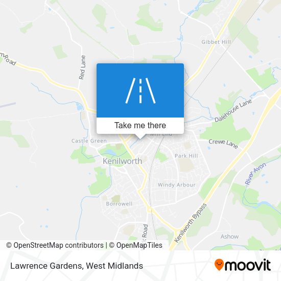Lawrence Gardens map