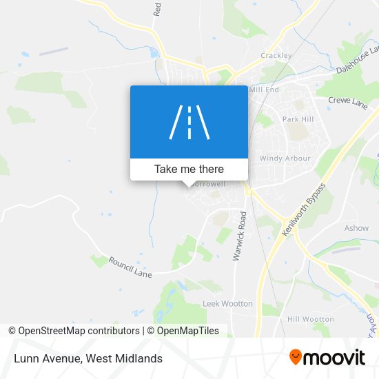 Lunn Avenue map