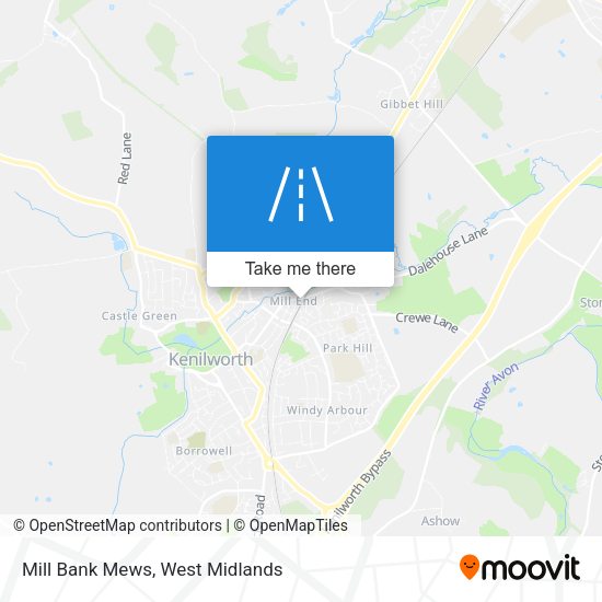 Mill Bank Mews map