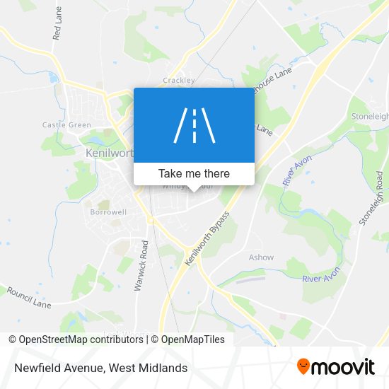 Newfield Avenue map