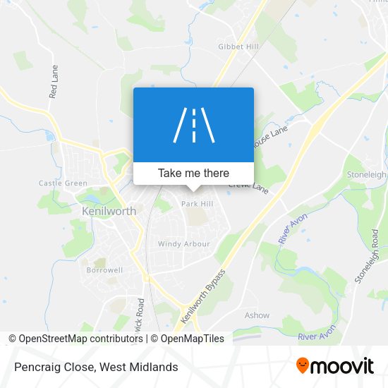 Pencraig Close map