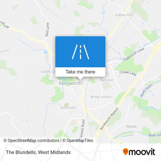 The Blundells map