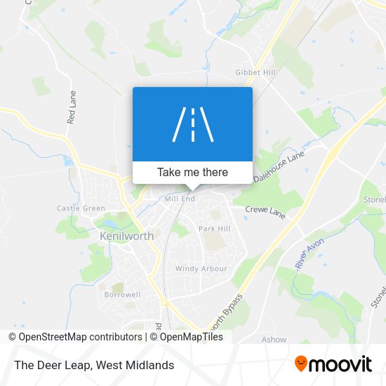 The Deer Leap map