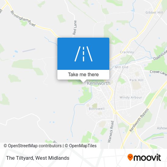 The Tiltyard map