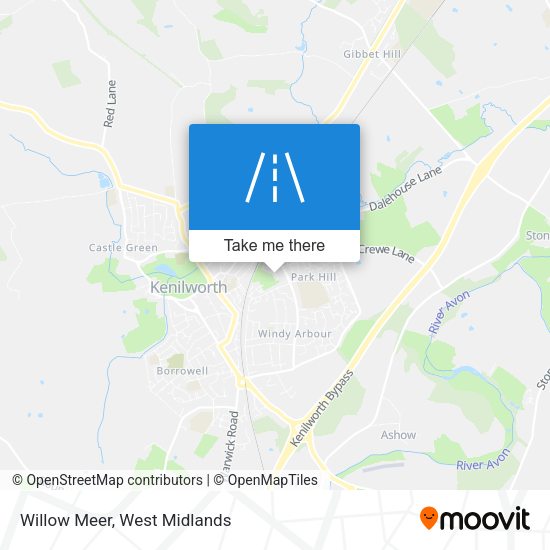 Willow Meer map