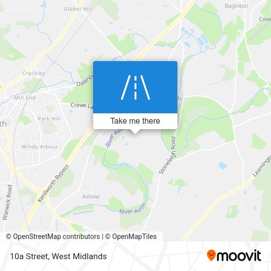 10a Street map