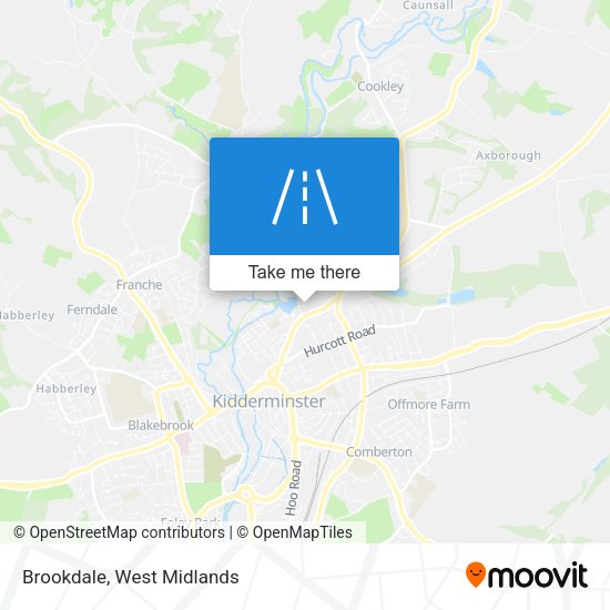 Brookdale map