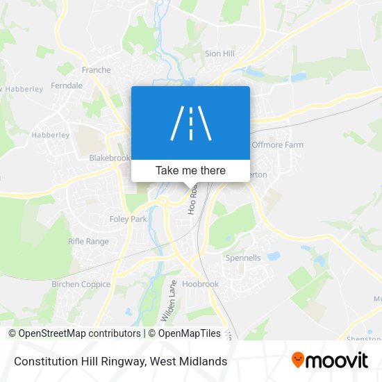 Constitution Hill Ringway map