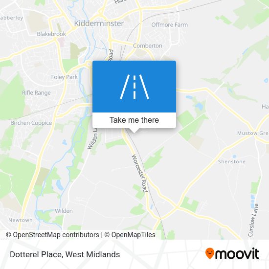 Dotterel Place map
