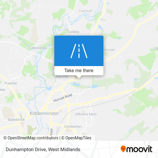 Dunhampton Drive map