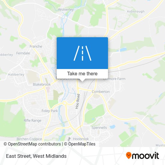 East Street map