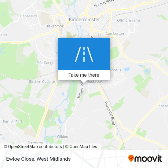 Ewloe Close map