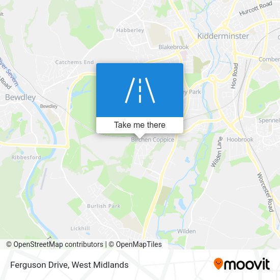 Ferguson Drive map