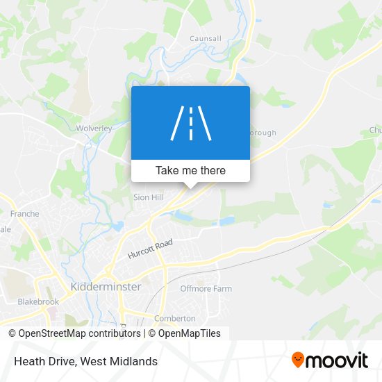 Heath Drive map