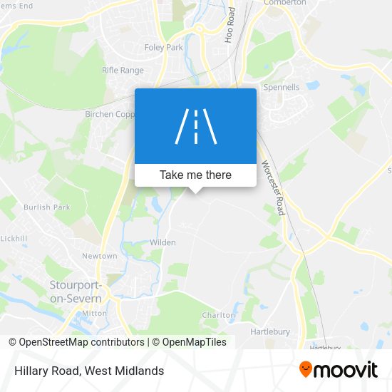 Hillary Road map