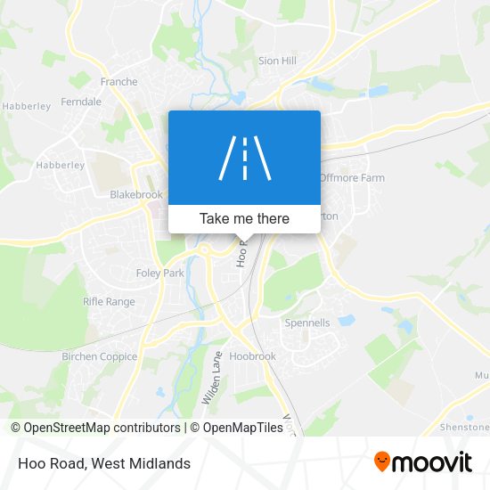 Hoo Road map