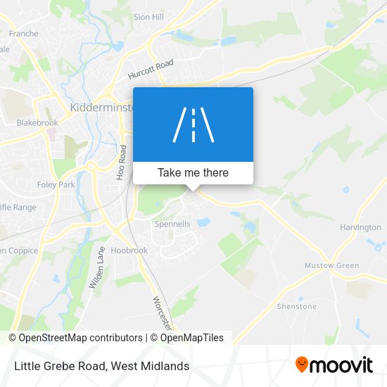Little Grebe Road map