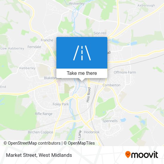 Market Street map