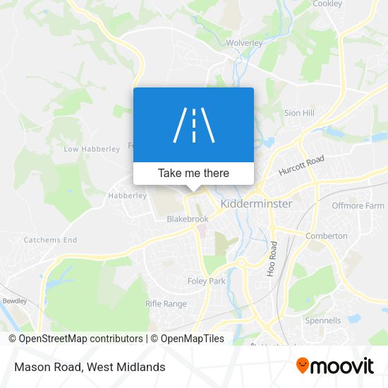 Mason Road map