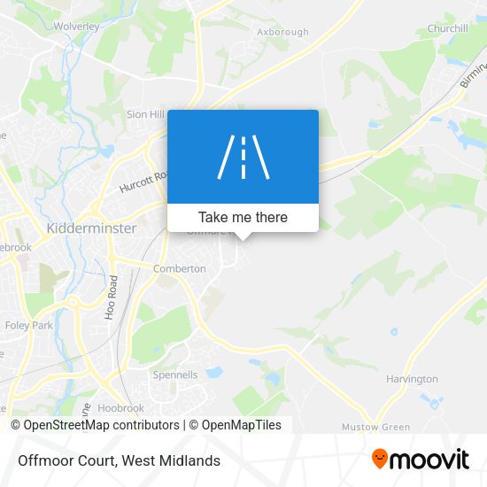 Offmoor Court map