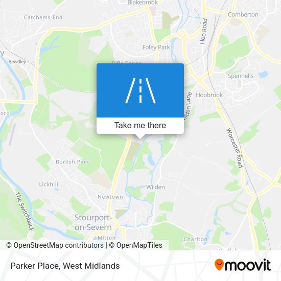 Parker Place map