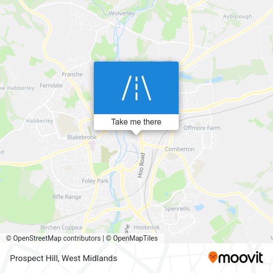 Prospect Hill map