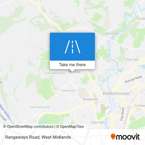 Rangeways Road map