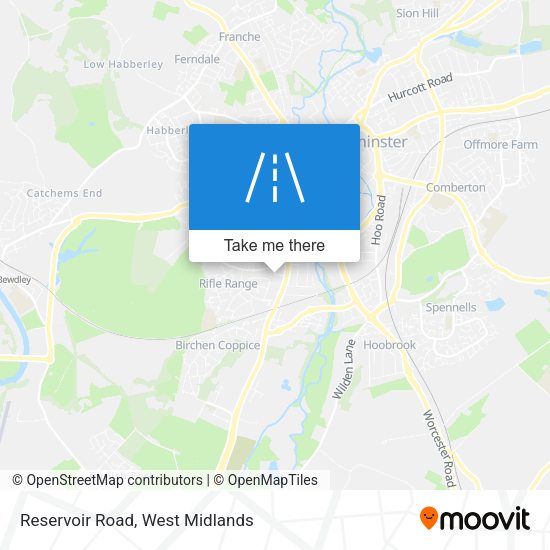 Reservoir Road map