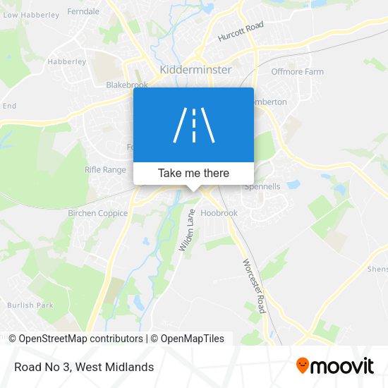 Road No 3 map