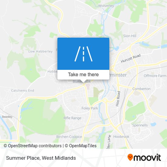 Summer Place map