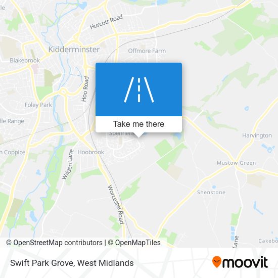 Swift Park Grove map