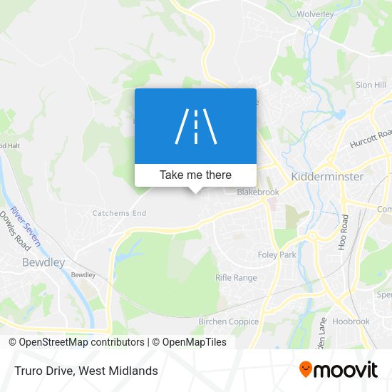 Truro Drive map