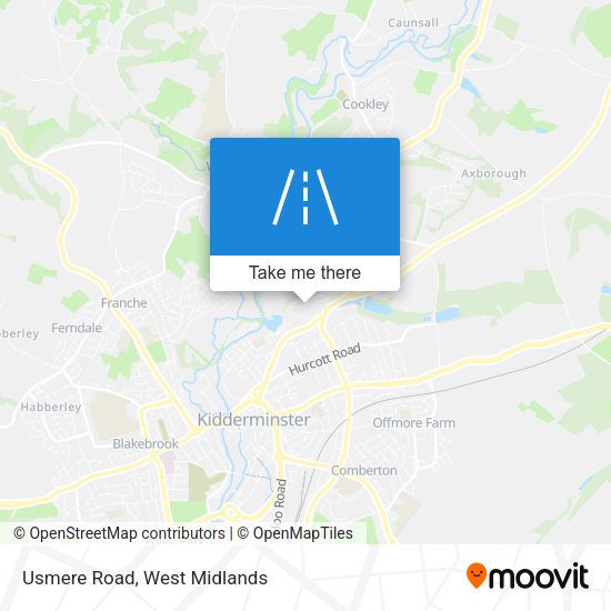 Usmere Road map