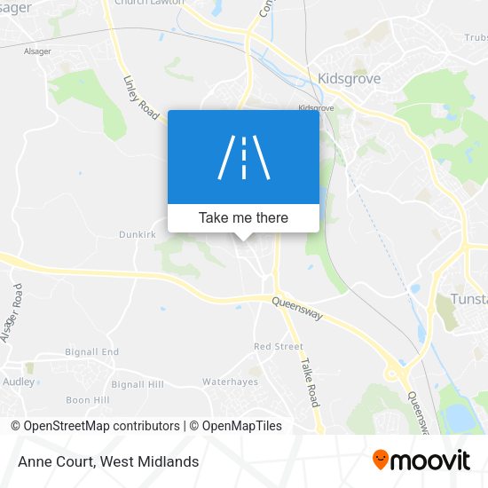 Anne Court map