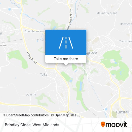 Brindley Close map