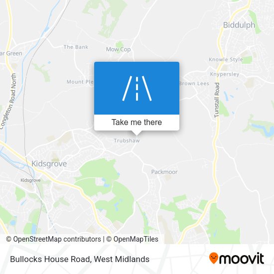 Bullocks House Road map