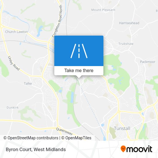 Byron Court map