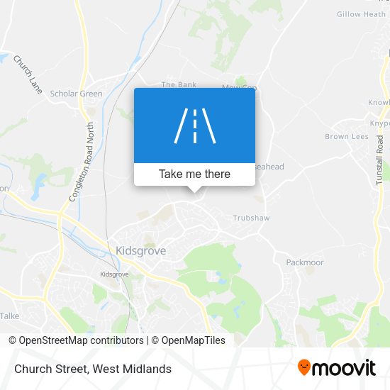 Church Street map