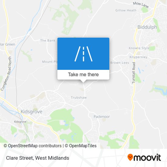 Clare Street map