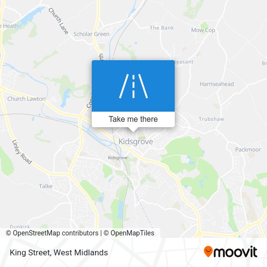 King Street map