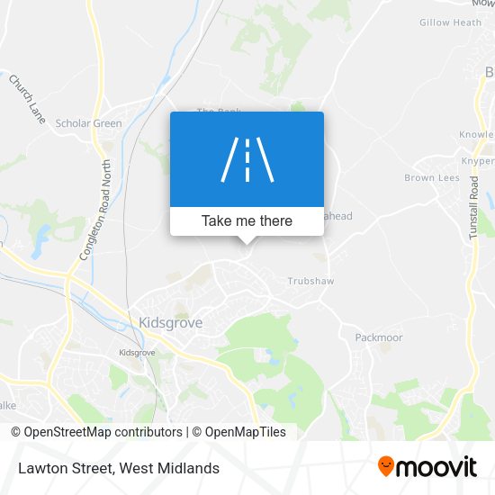 Lawton Street map