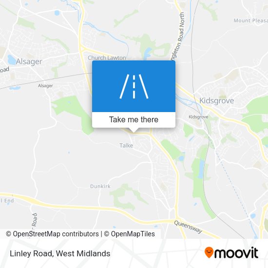 Linley Road map