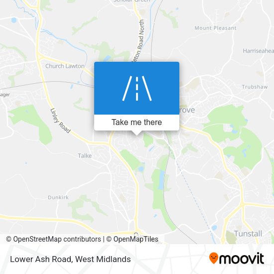 Lower Ash Road map