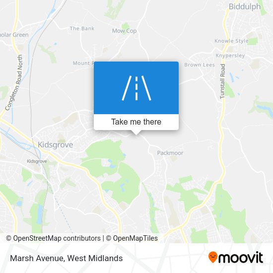Marsh Avenue map