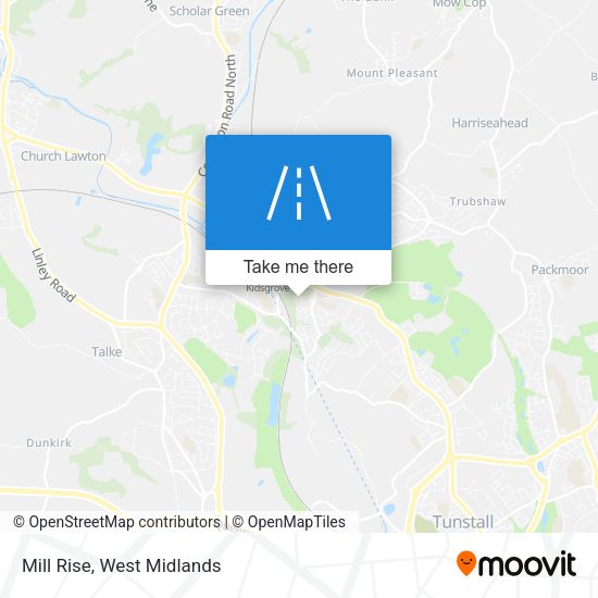 Mill Rise map