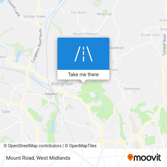 Mount Road map