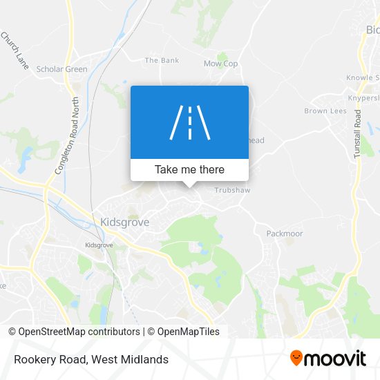 Rookery Road map