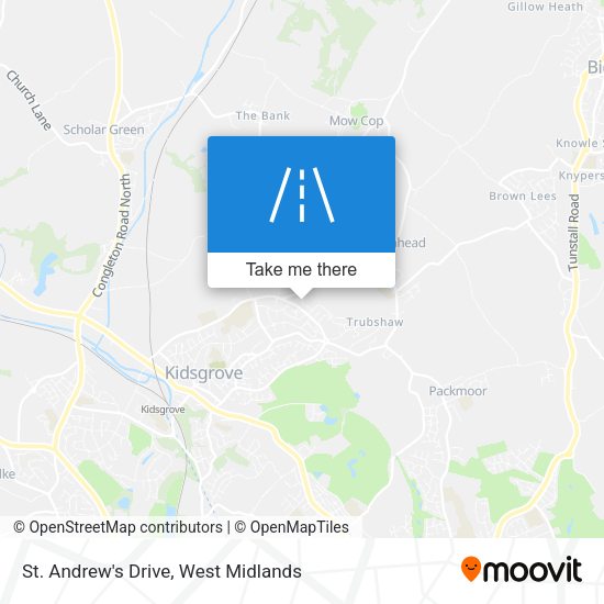 St. Andrew's Drive map
