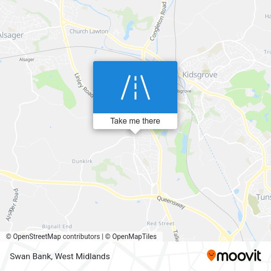 Swan  Bank map